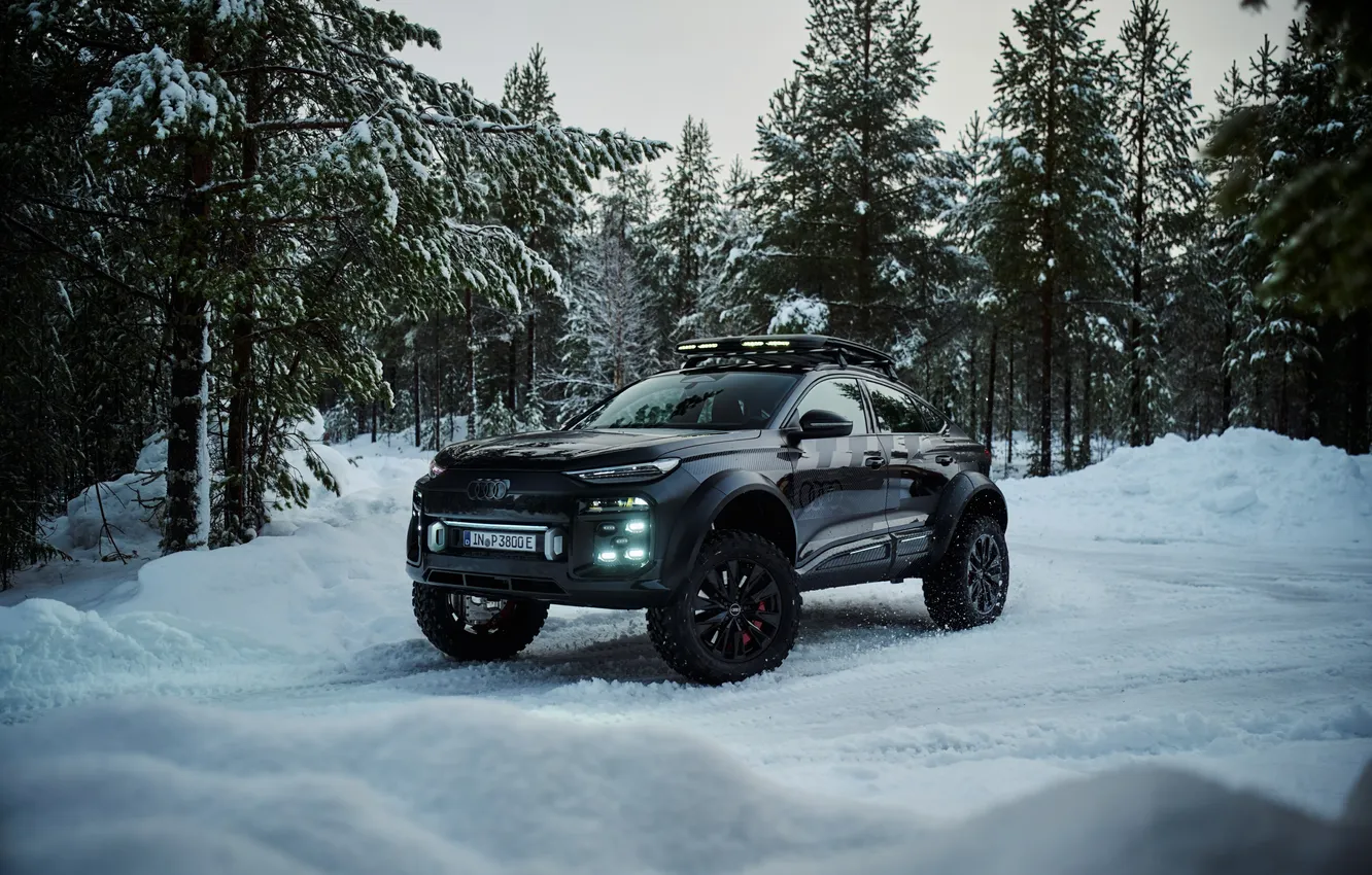 Photo wallpaper Concept, SUV, e-tron, SUV, Offroad, 2025, Audi Q6 e-tron offroad concept, Audi Q6