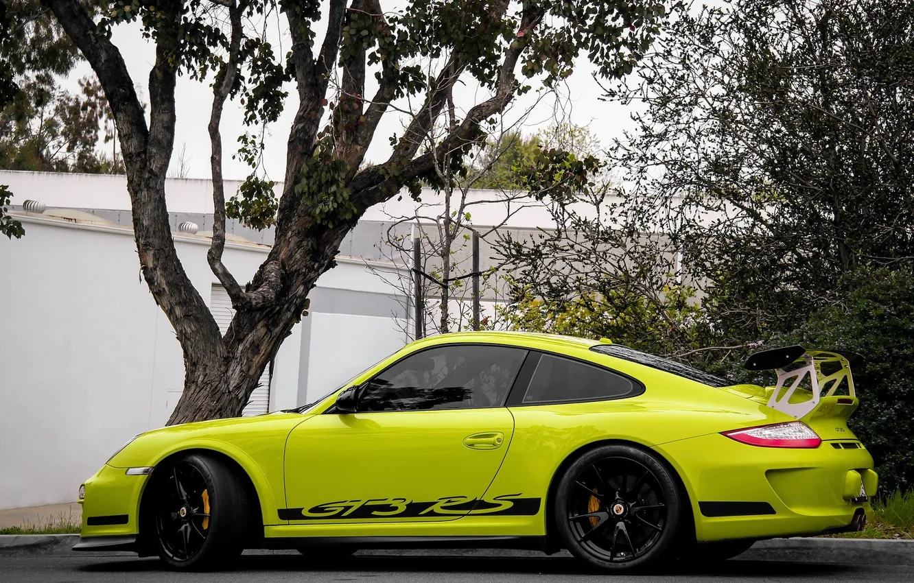 Photo wallpaper Porsche, GT3, Lemon