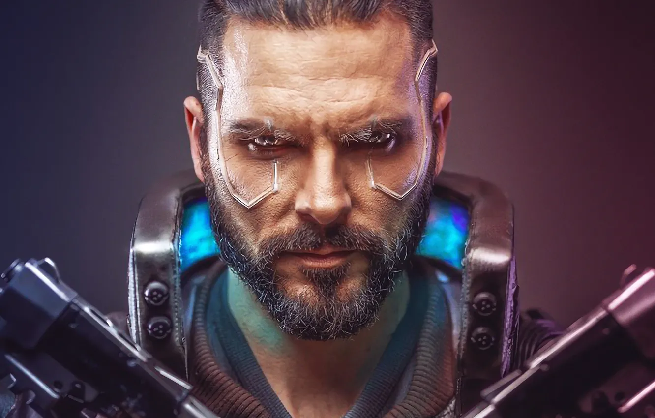Photo wallpaper CD Projekt RED, Cyberpunk 2077, Cyberpunk