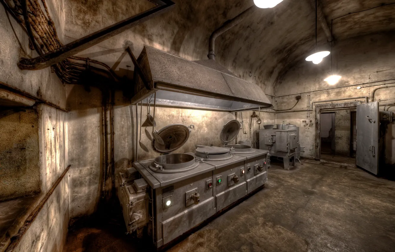 Photo wallpaper kitchen, the basement, asylum