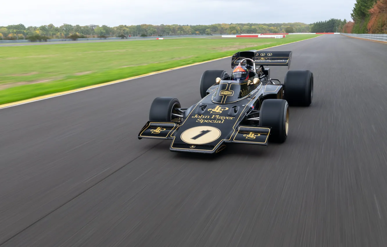 Photo wallpaper speed, Formula One, Lotus 72