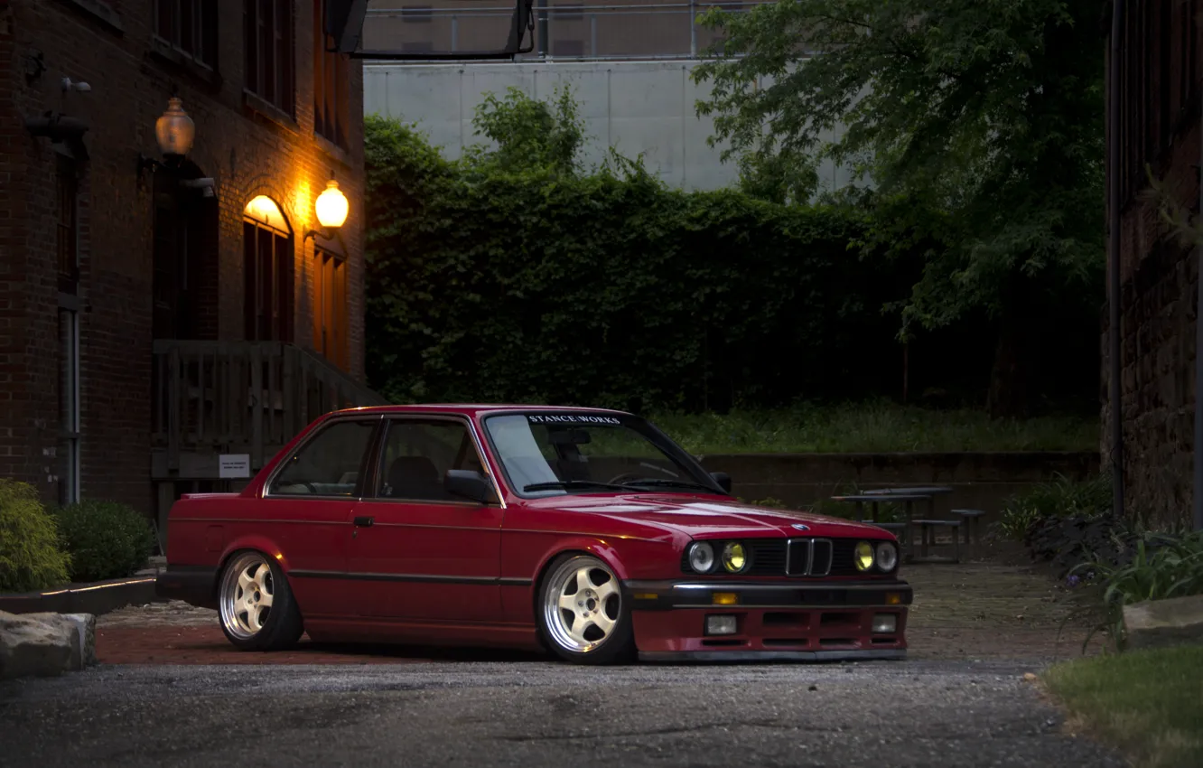 Photo wallpaper tuning, bmw, drives, classic, stance