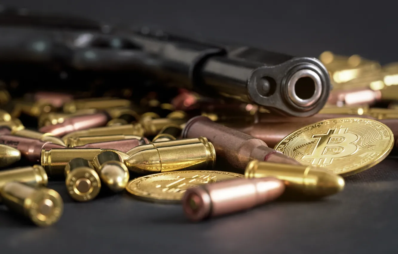 Photo wallpaper weapon, yellow, war, symbol, web, Weapons, trade