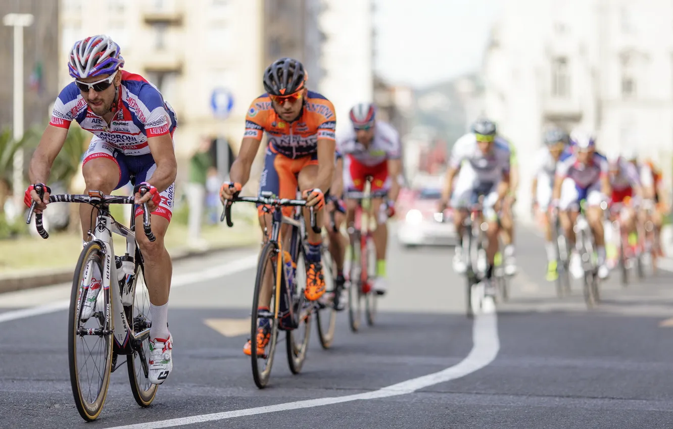 Photo wallpaper bike, race, sport