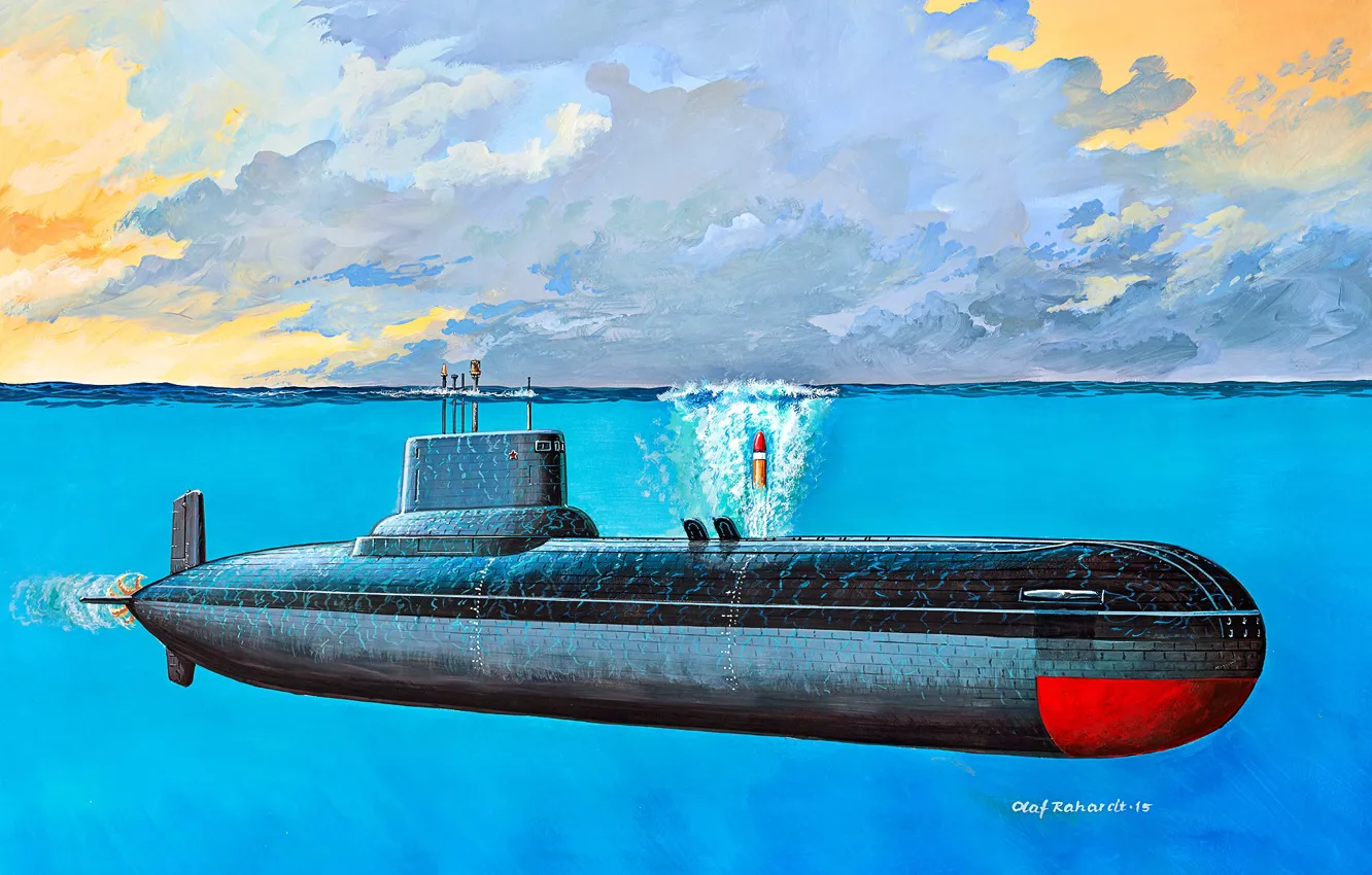 Photo wallpaper submarine, strategic purpose, the project 941, Submarine, The Navy of the USSR/Russia, heavy missile, SSBN …