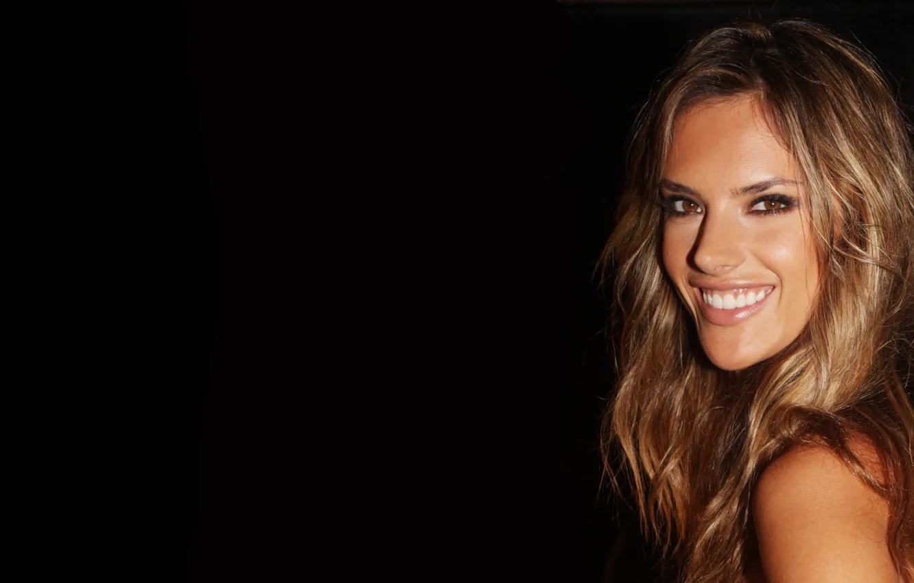 Photo wallpaper eyes, girl, face, sexy, smile, model, hair, lips