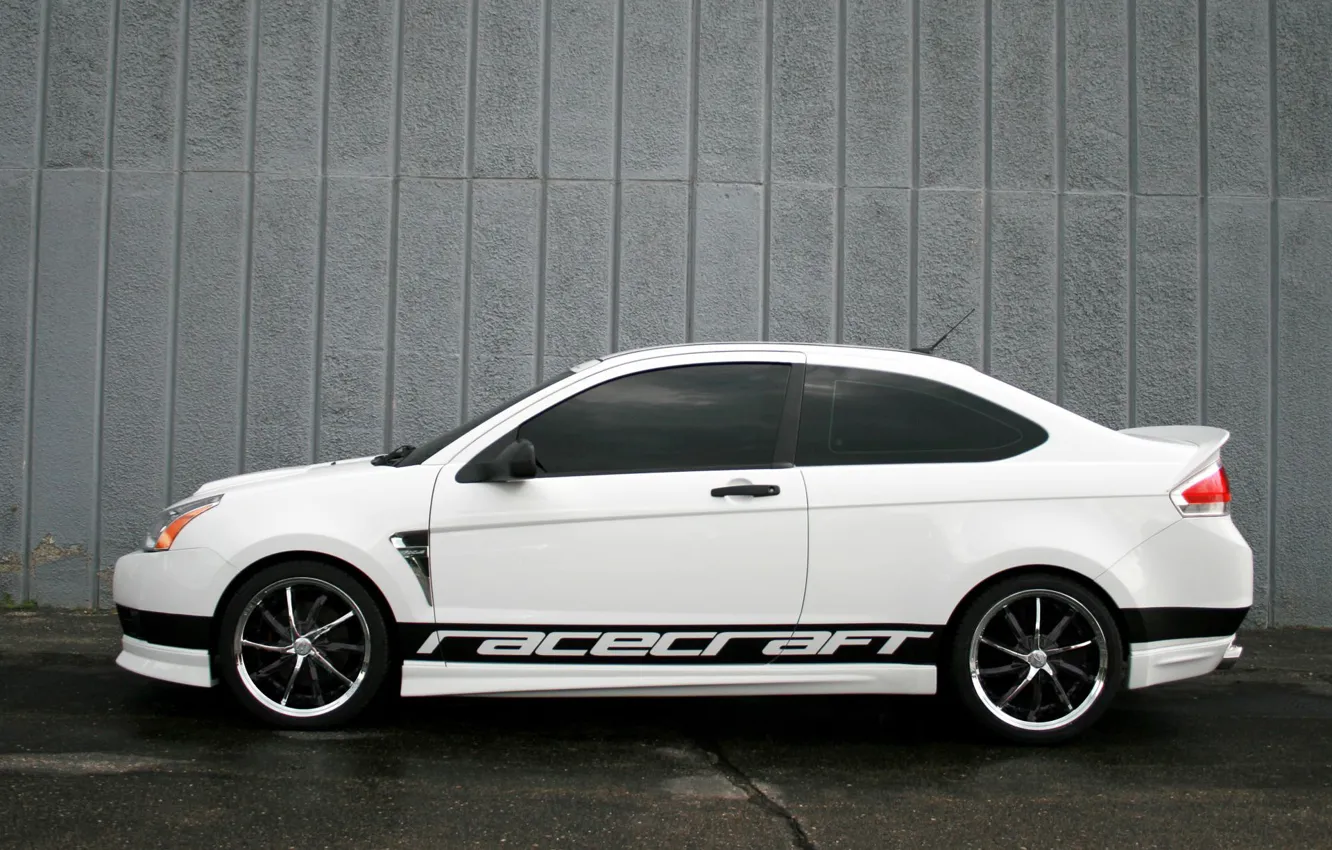 Photo wallpaper Concept, Ford, 2008, Saleen, Focus, side view, RC2, Racecraft