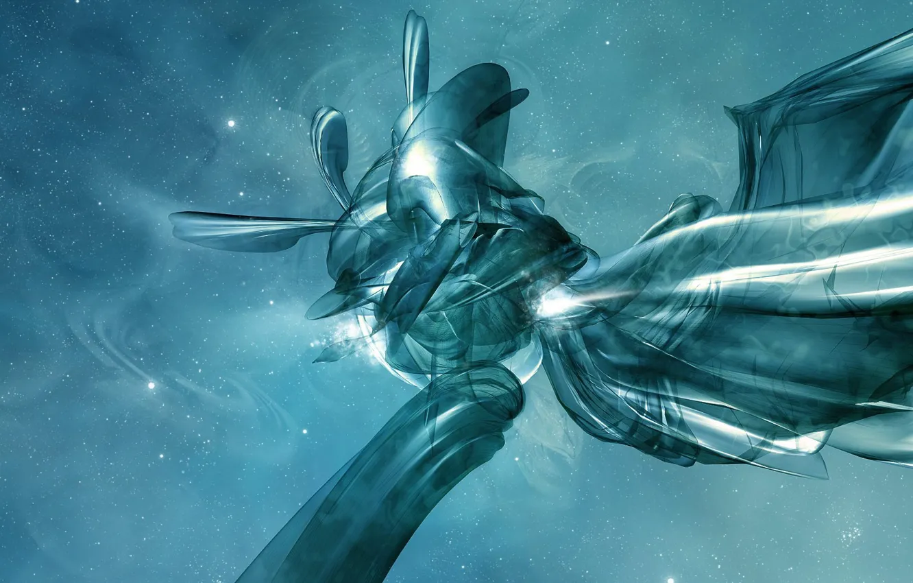 Photo wallpaper stars, structure, matter