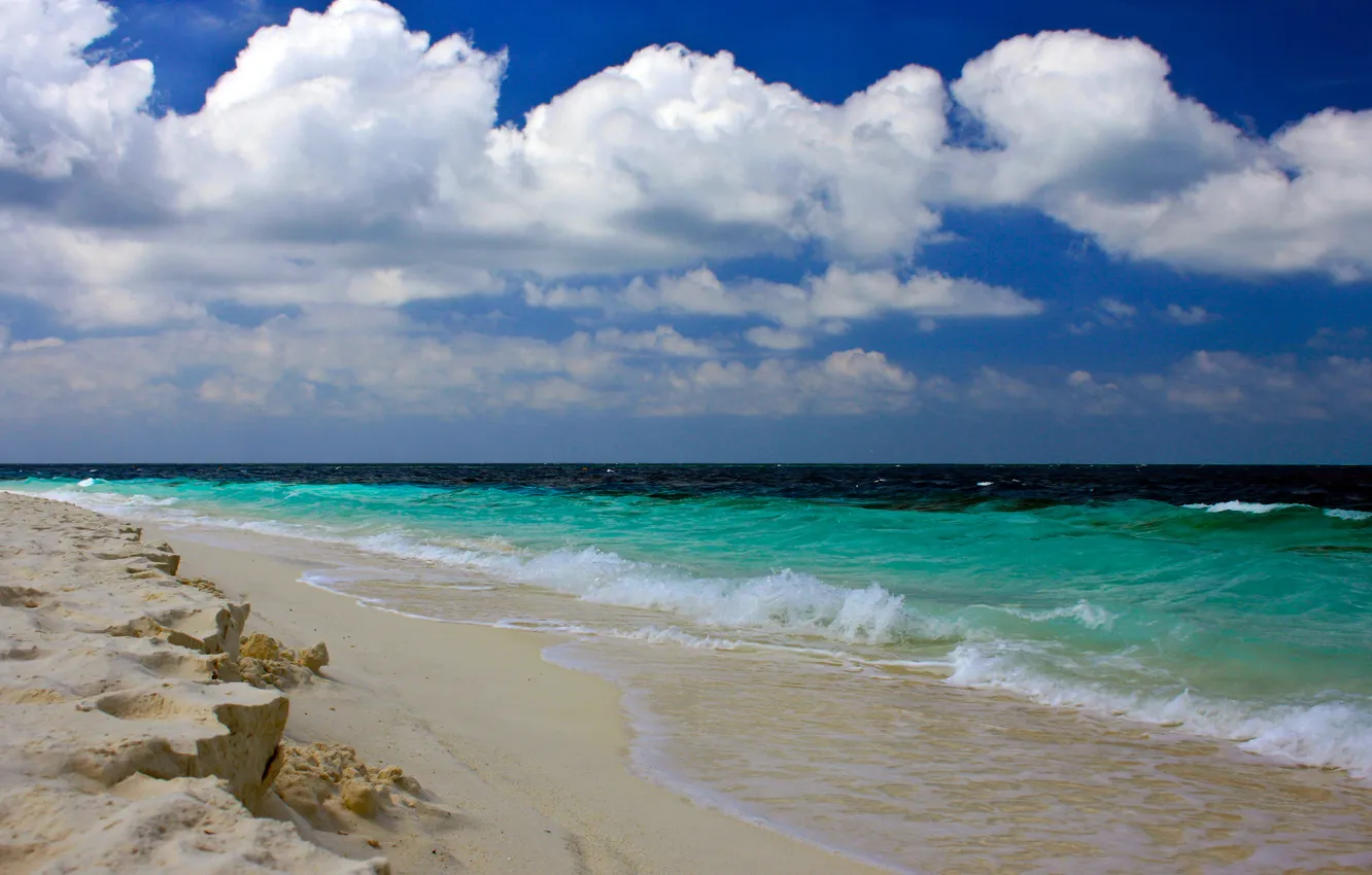 Photo wallpaper Islands, the ocean, vacation, the Maldives, wishlist