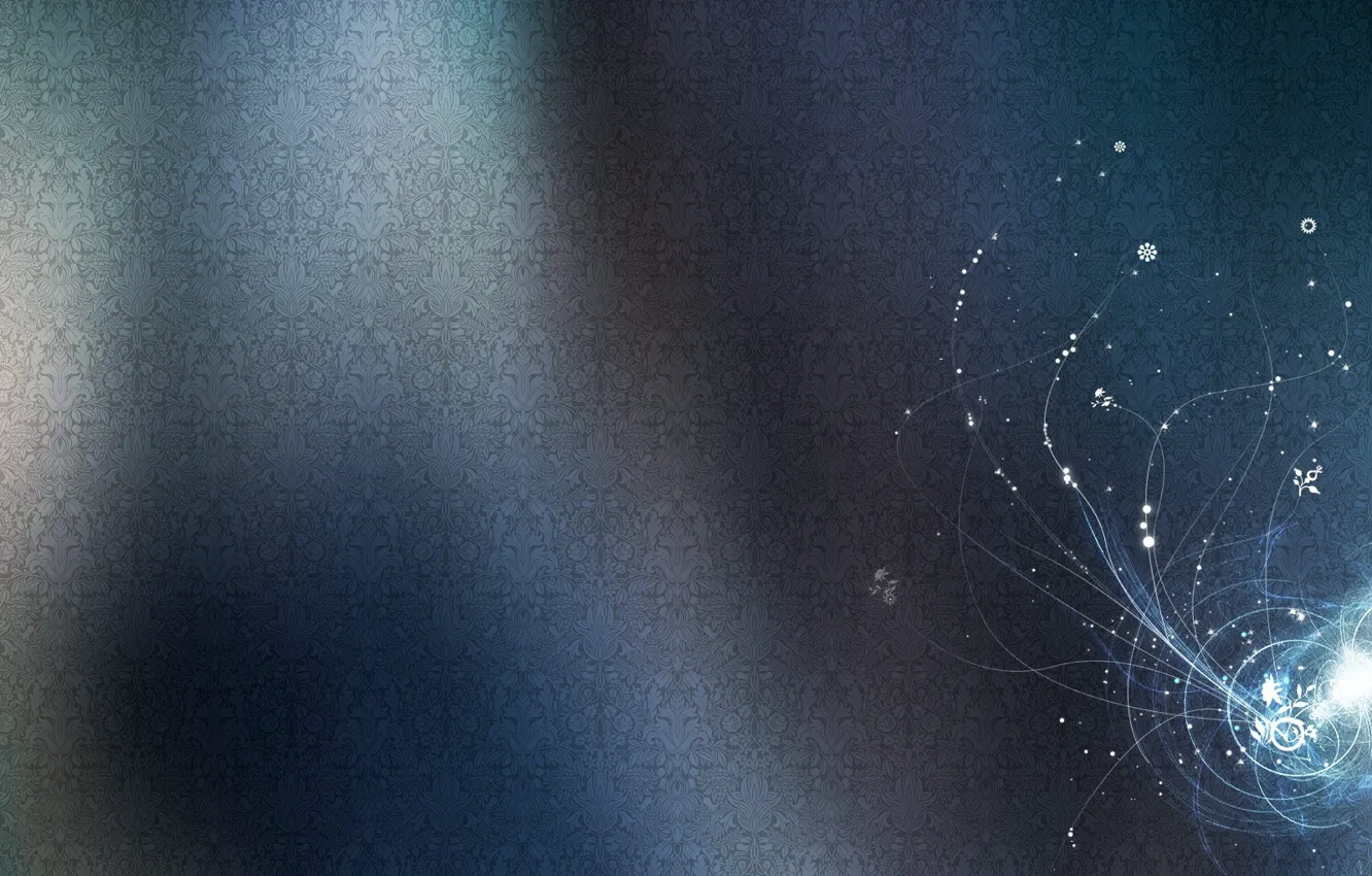 Photo wallpaper pattern, glow, pattern