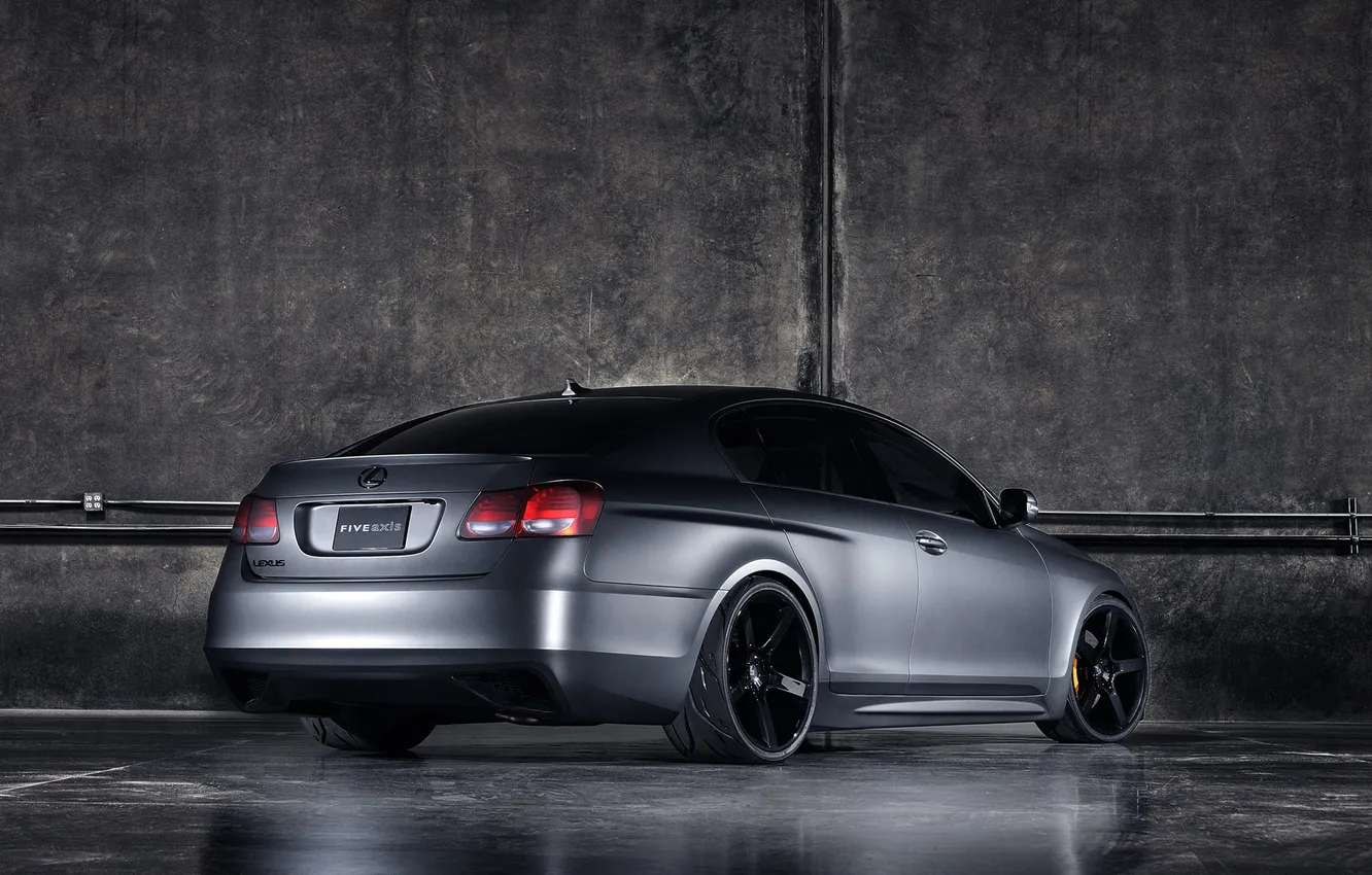 Photo wallpaper Lexus, five, the rear part, GS460, Axis