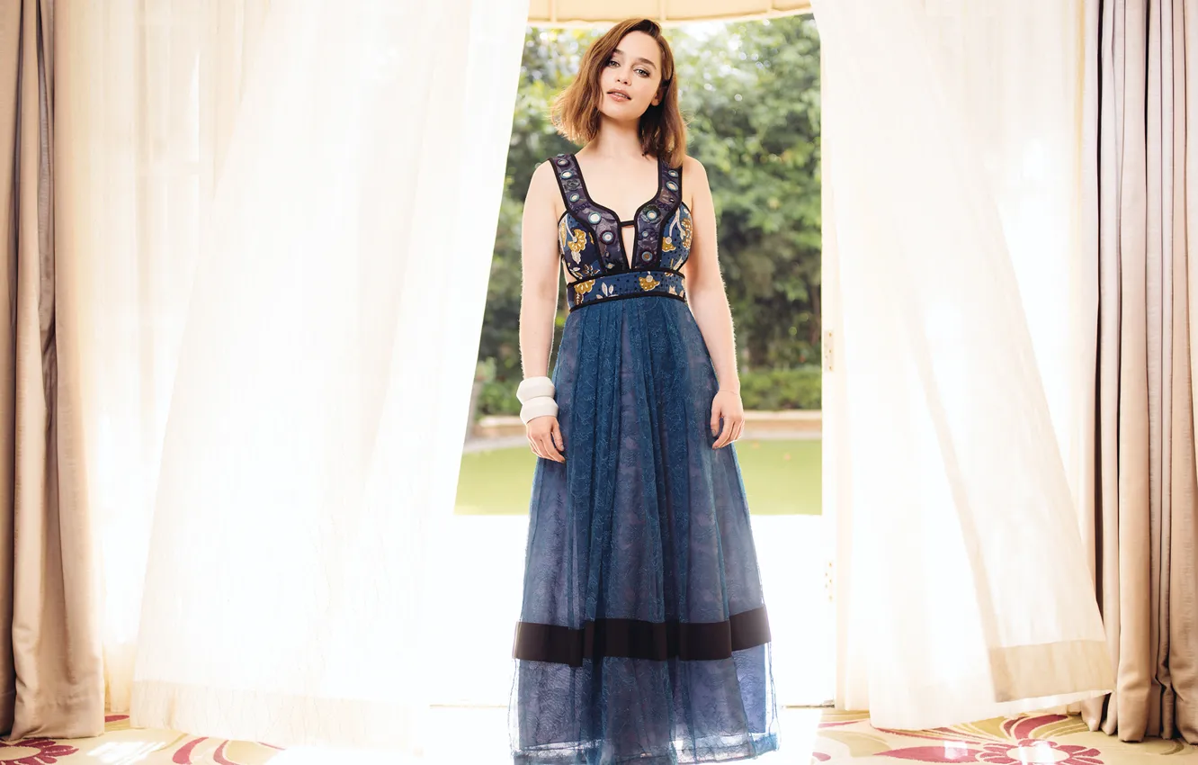 Photo wallpaper actress, photoshoot, Emilia Clarke, Emilia Clarke