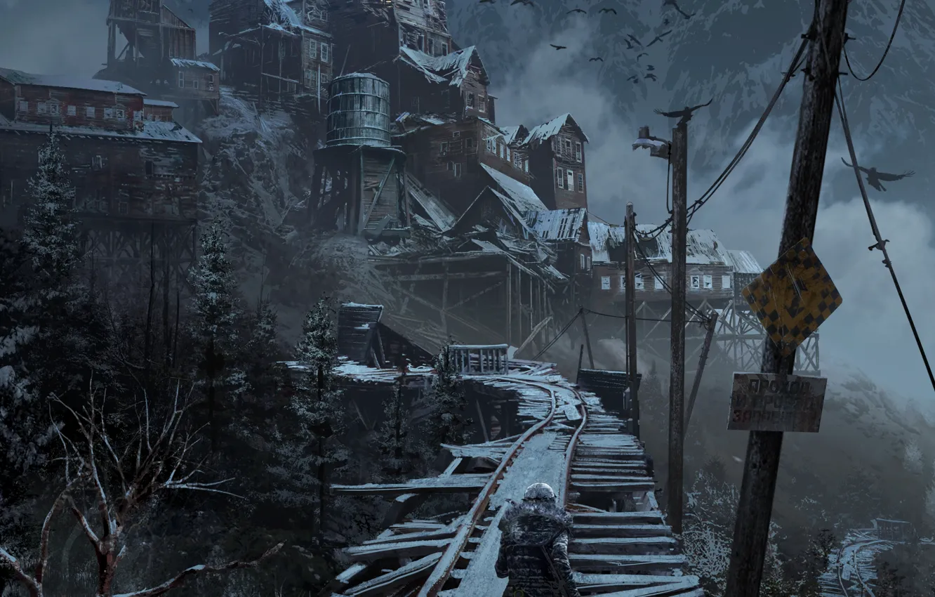 Photo wallpaper girl, Tomb Raider, Lara Croft, Rise of the Tomb Raider, Thevideogamegallery.com