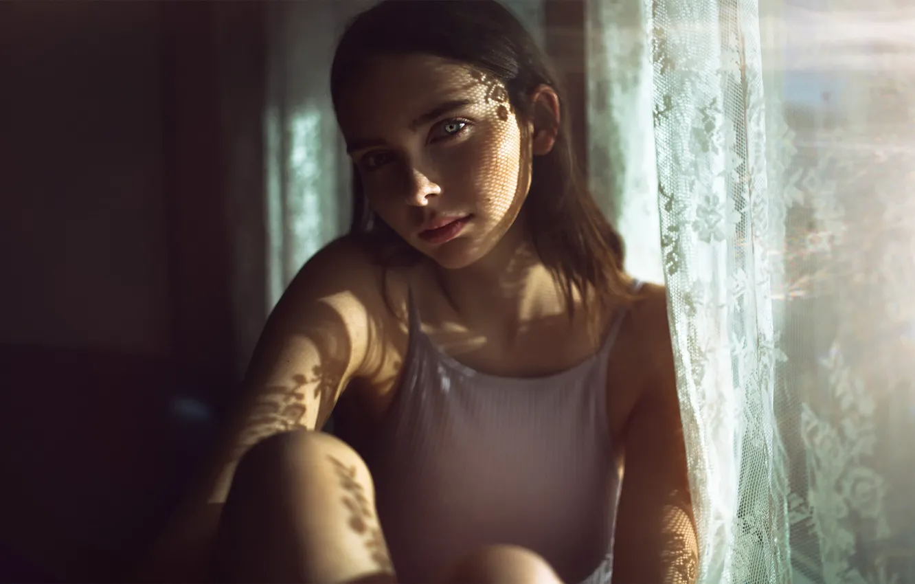 Photo wallpaper sponge, the beauty, The Photo Fiend