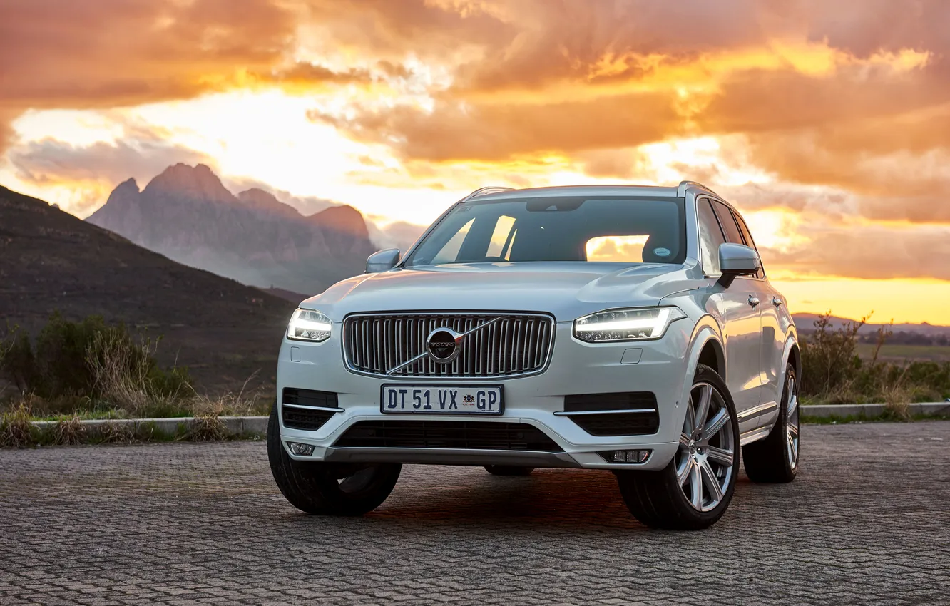 Photo wallpaper Volvo, XC90, Volvo, 2015, ZA-spec, Momentum