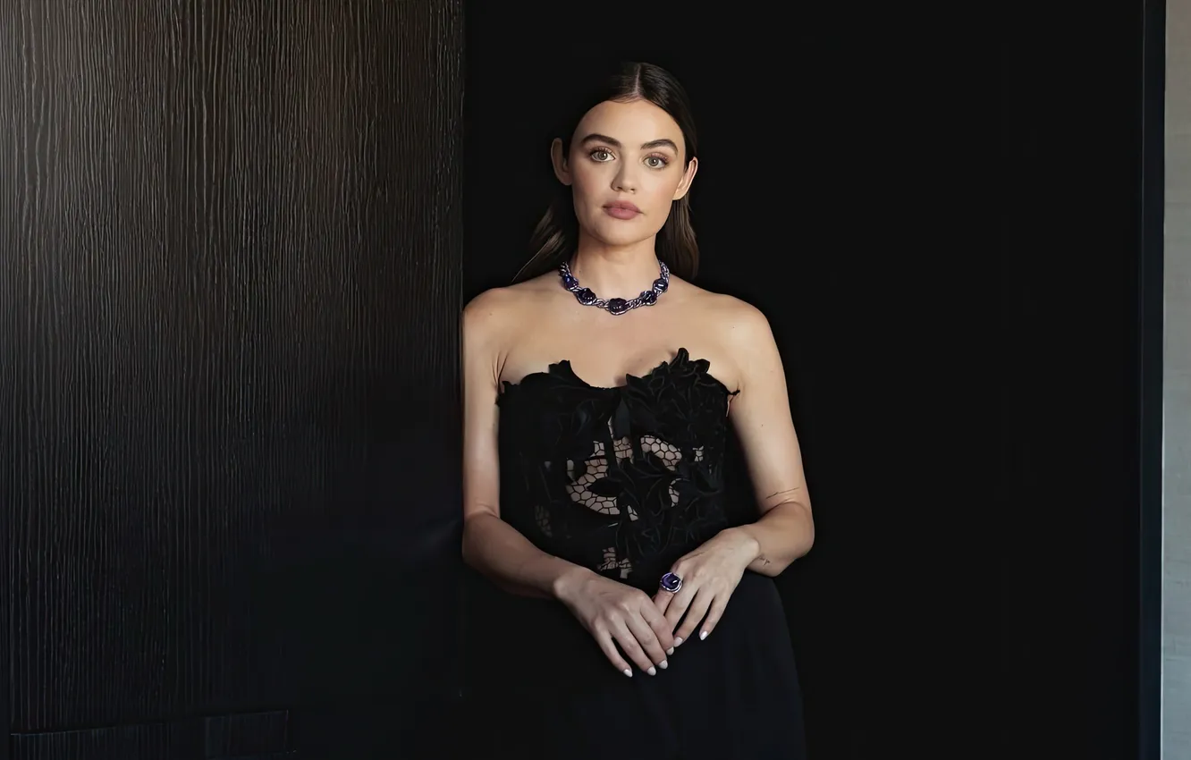 Photo wallpaper girl, background, lady, Lucy Hale