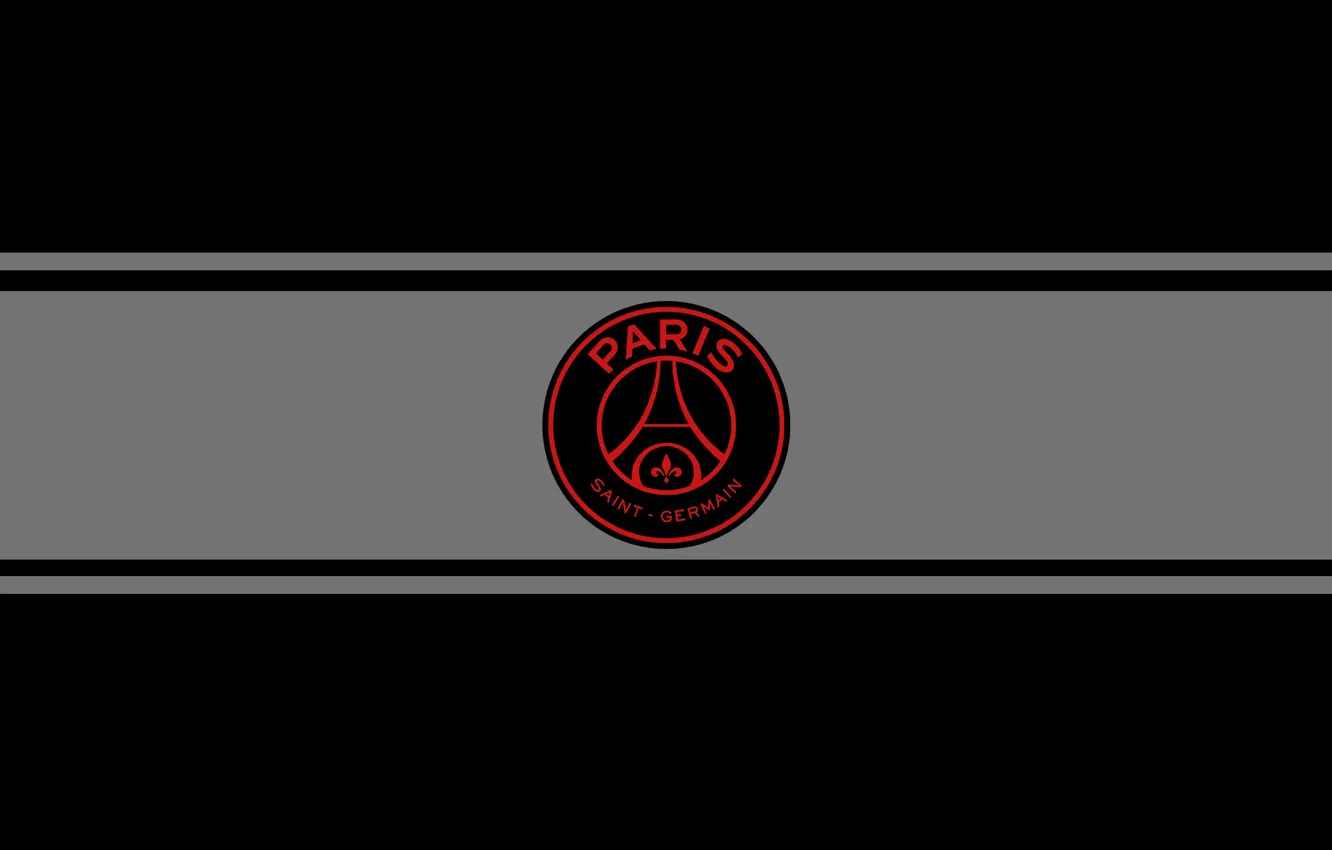 Photo wallpaper logo, paris, football, soccer, psg, paris sg, paris saint germain