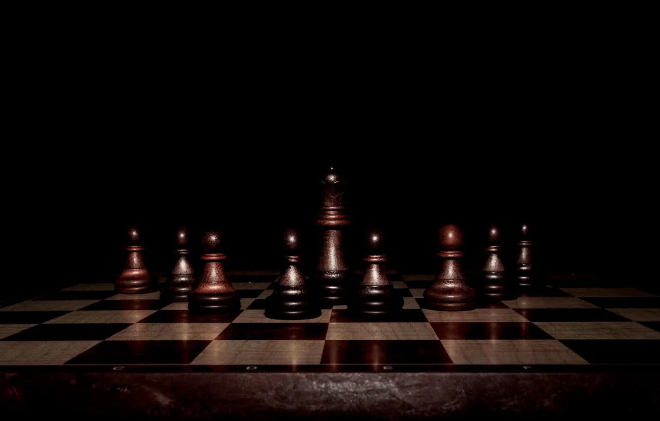 Photo wallpaper background, chess, Board, figure