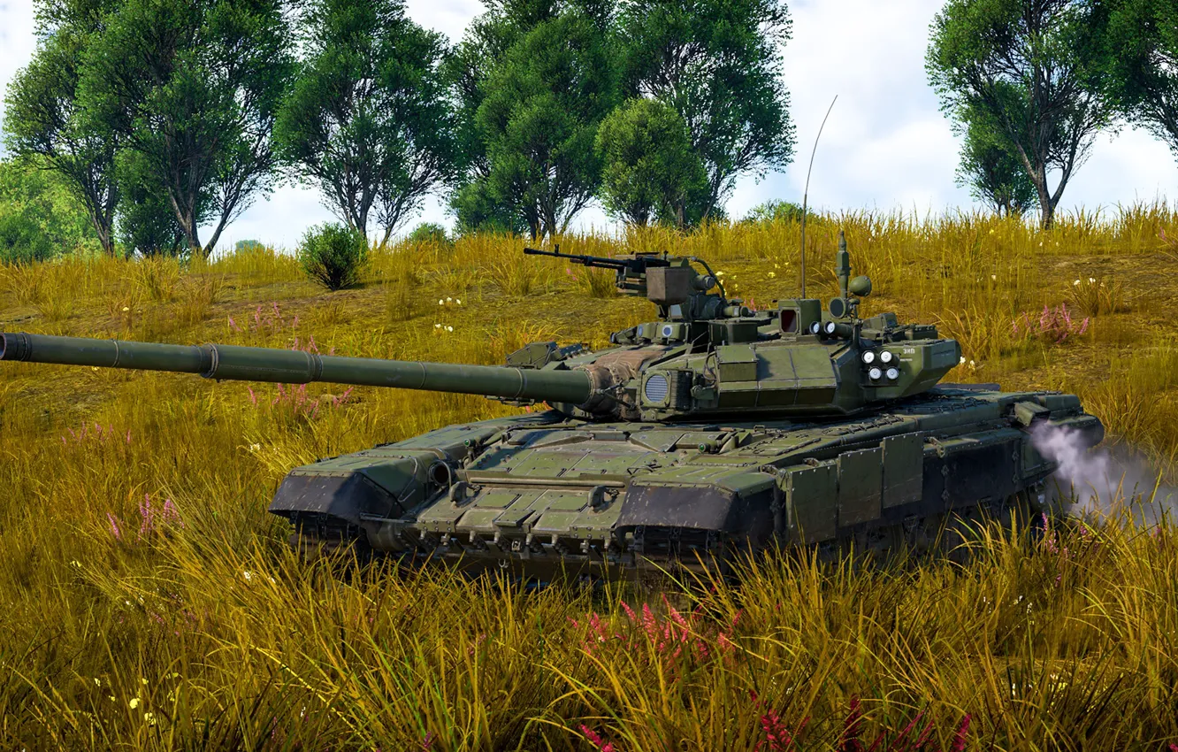 Photo wallpaper Russia, Main battle tank, T-90A
