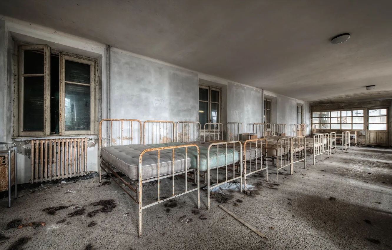 Photo wallpaper background, bed, chamber