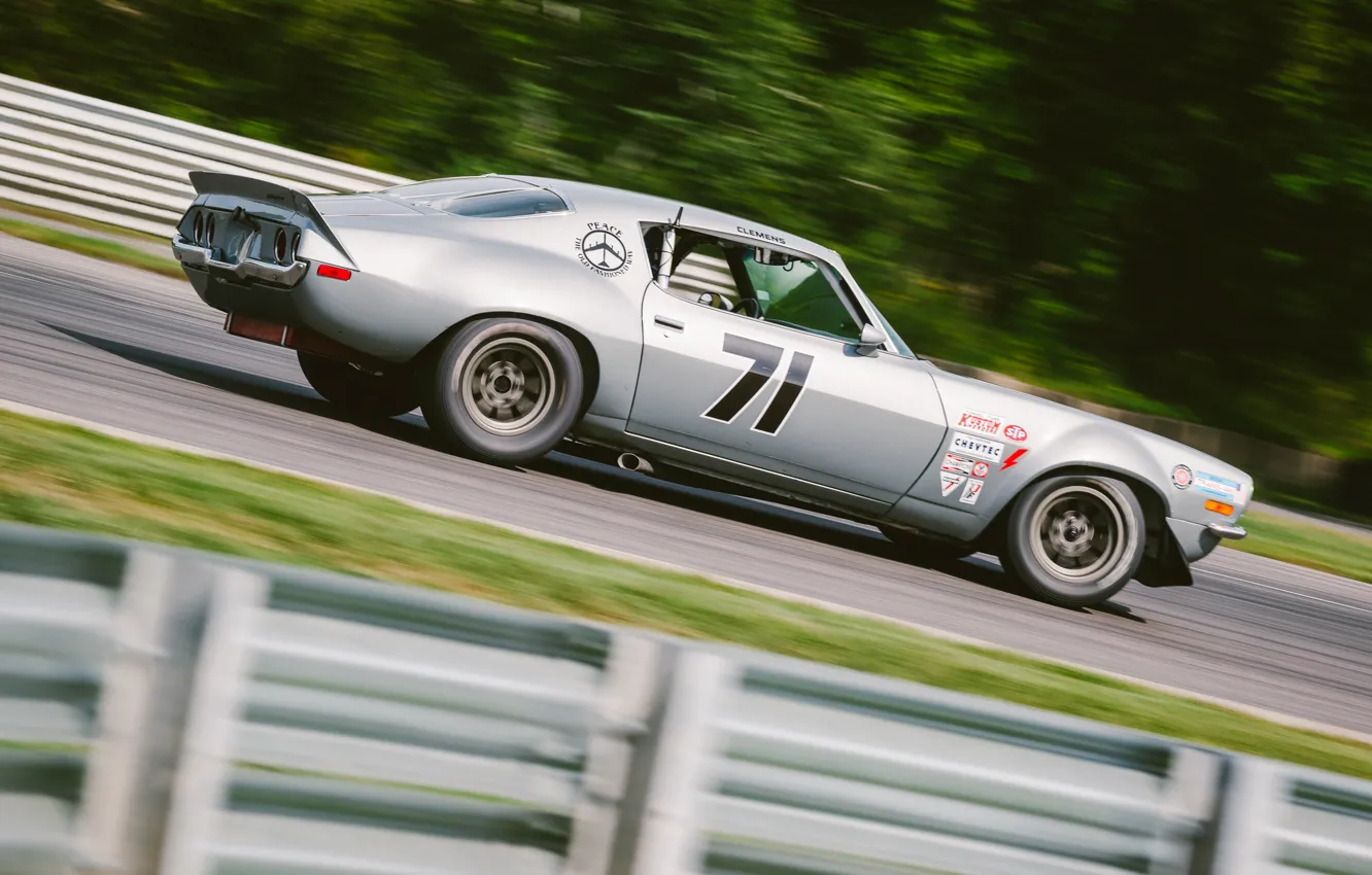 Photo wallpaper race, speed, Chevrolet Camaro