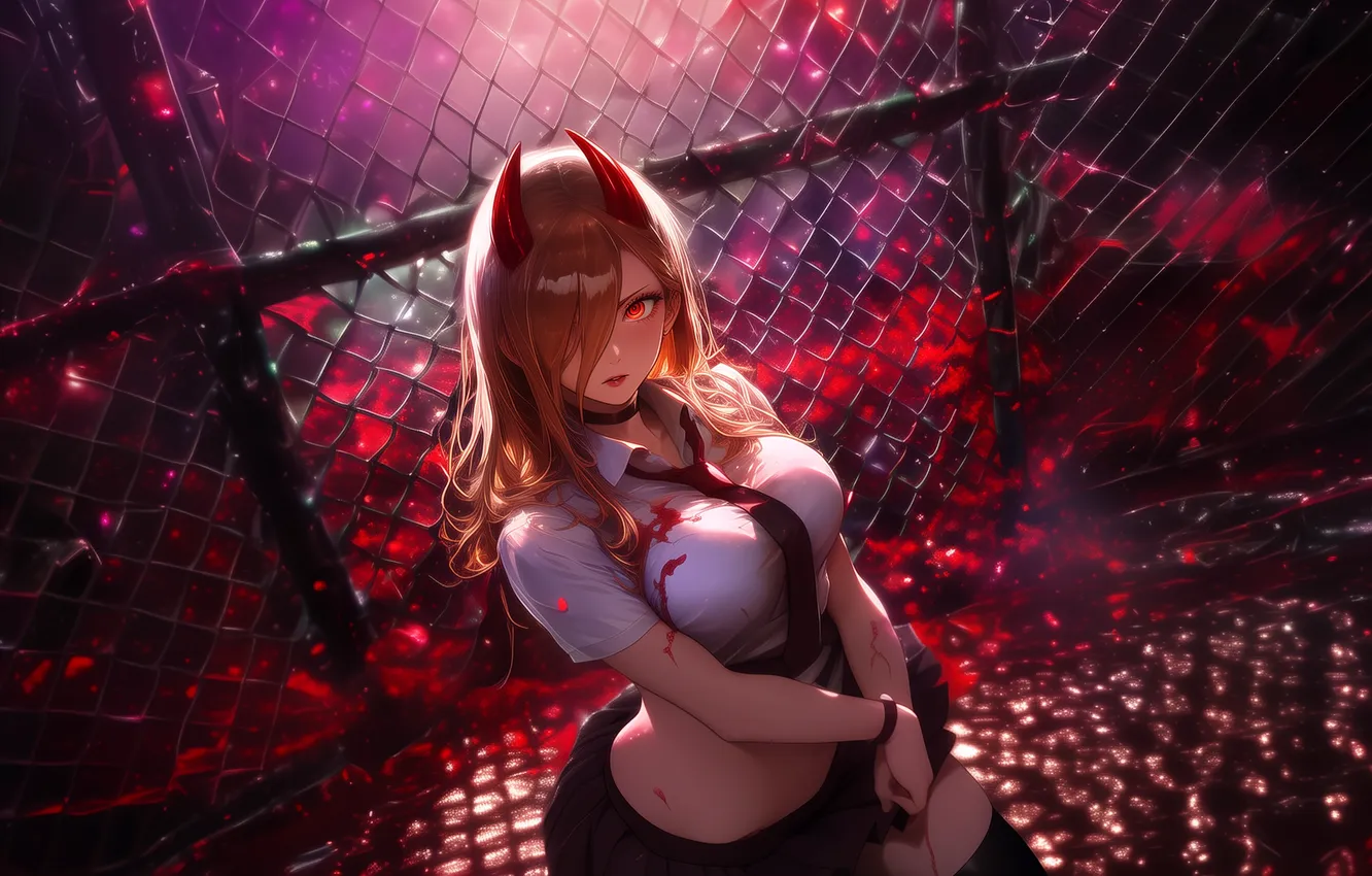 Photo wallpaper anime, wallpaper, art, power, Chainsaw Man, Chainsaw Man, art +18, Power (Chainsaw Man)