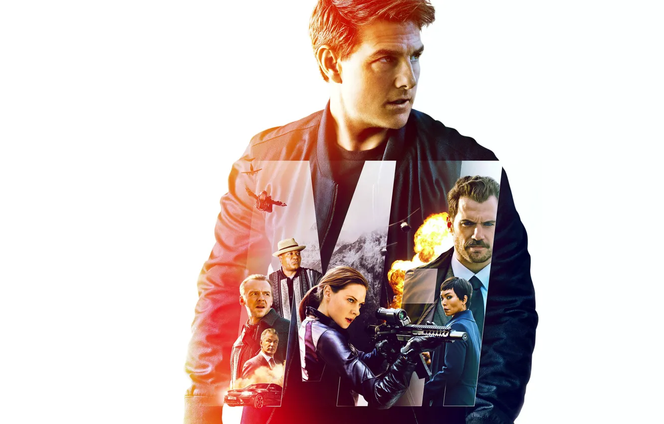 Photo wallpaper poster, Mission impossible, Mission impossible, film series