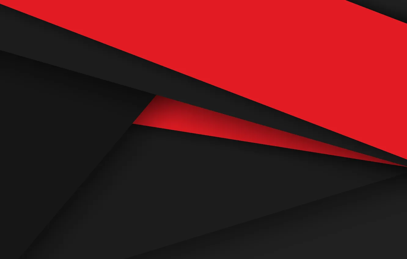 Photo wallpaper Android, Red, Design, Black, 5.0, Line, Colors, Lollipop