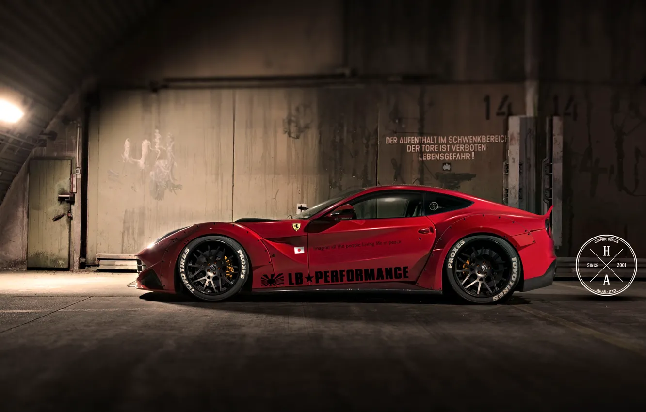 Photo wallpaper tuning, LB Performance, The Ferrari F12