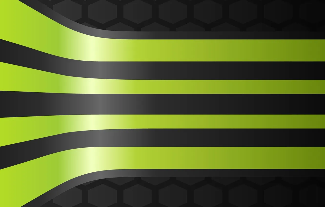 Photo wallpaper green, black, grey, lines
