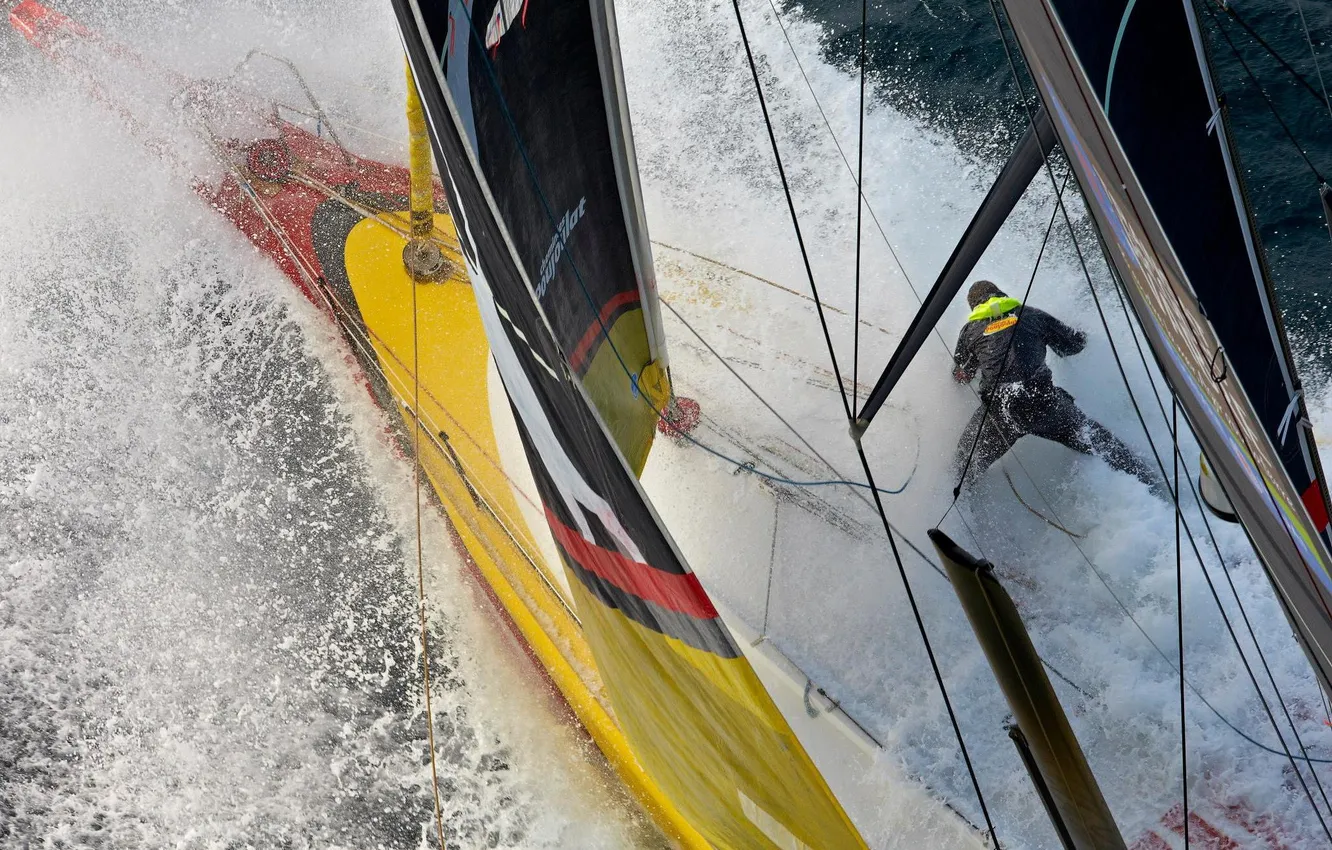 Photo wallpaper speed, boats, races