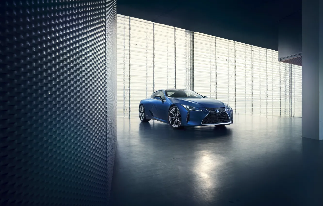Photo wallpaper blue, Lexus, Lexus