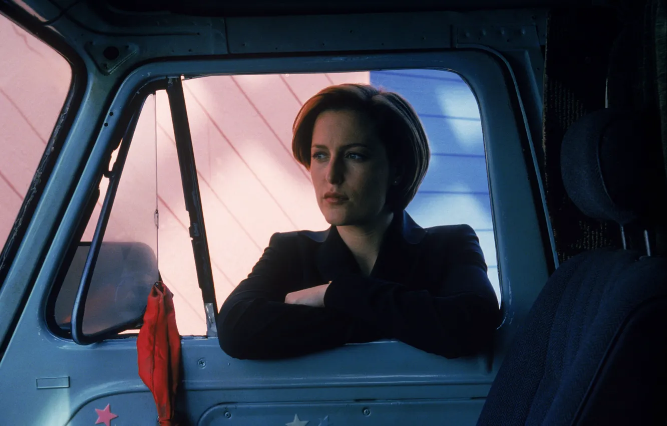 Photo wallpaper the series, The X-Files, Classified material, given, scully