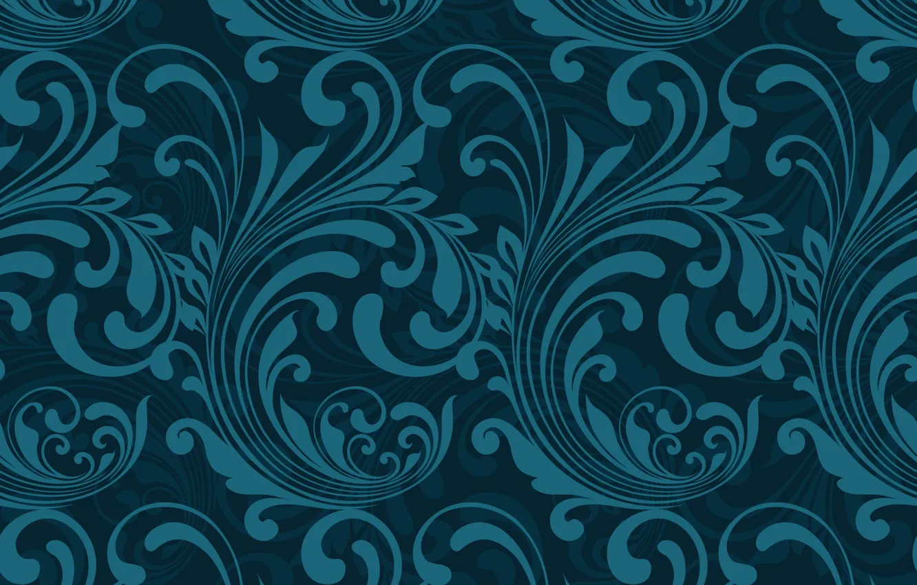 Photo wallpaper Blue, Abstract, design, pattern, Wallpaper, pattern-1