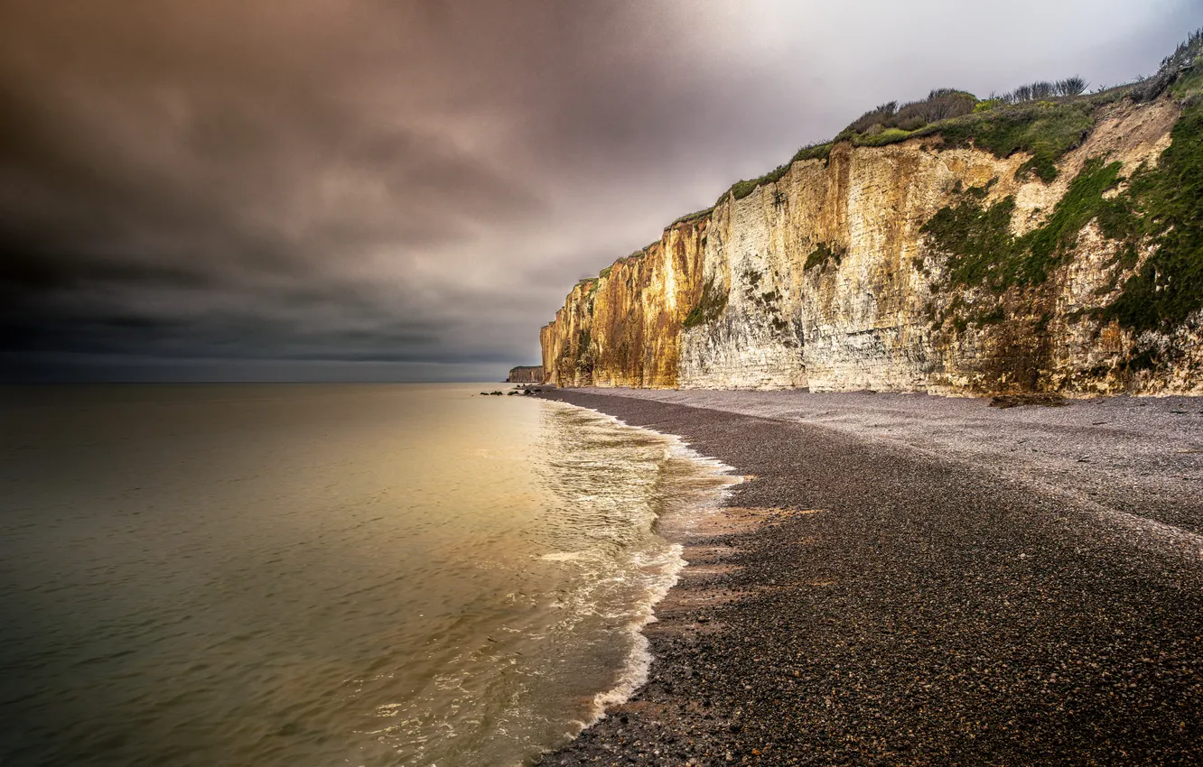 Photo wallpaper sea, nature, shore