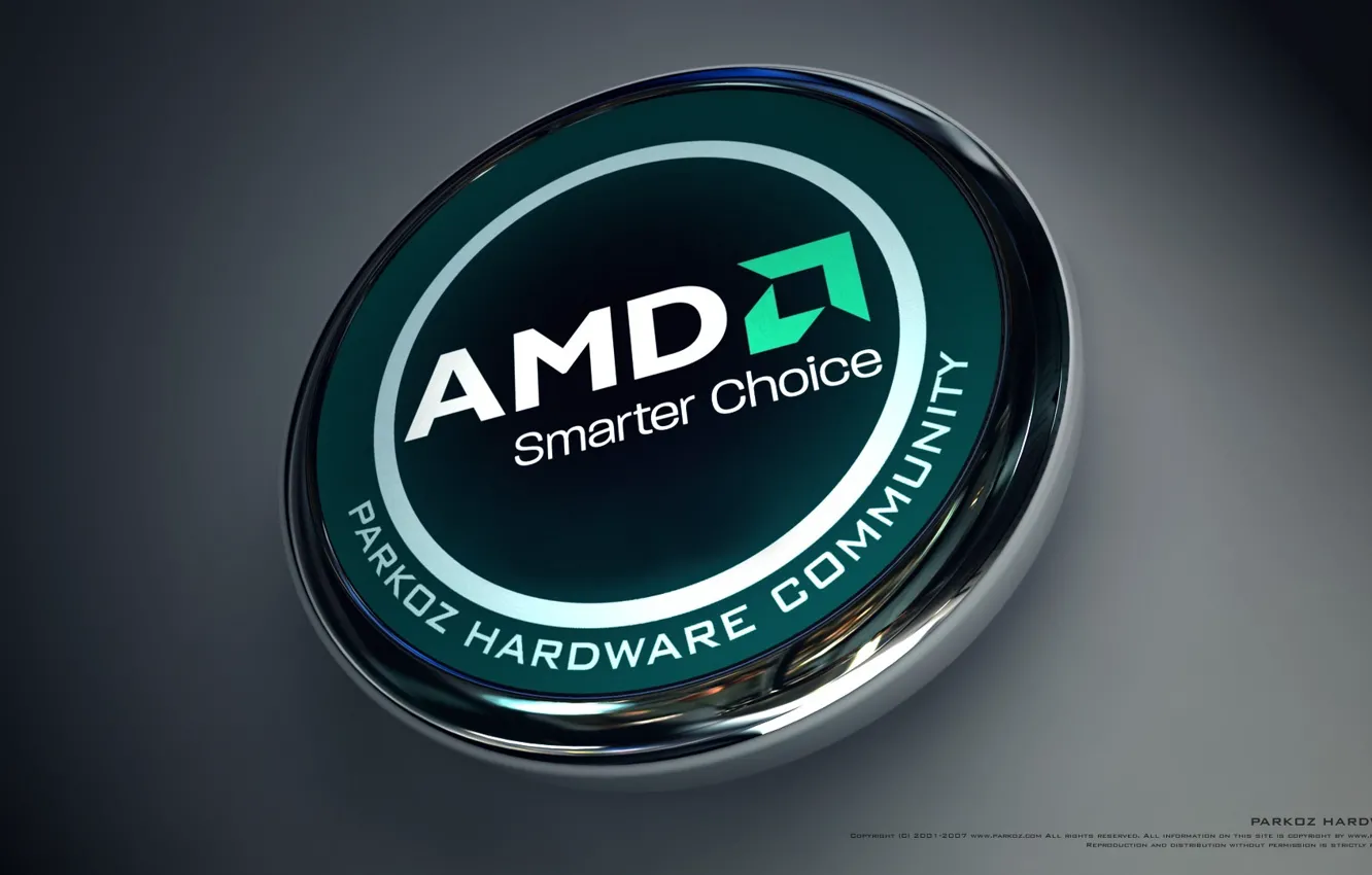 Photo wallpaper AMD, Dragon, processor