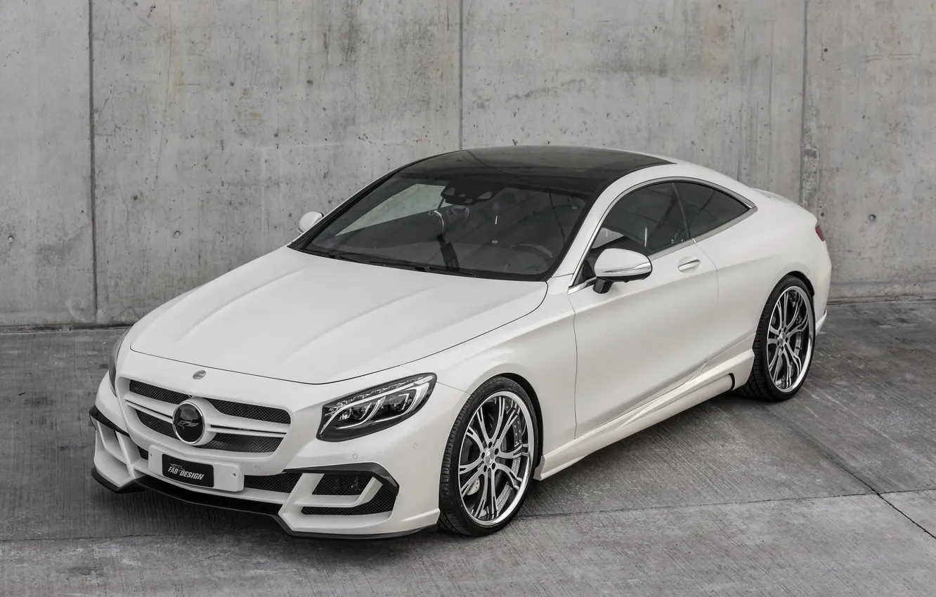 Photo wallpaper Mercedes-Benz, Mercedes, FAB Design, S-Class, C217