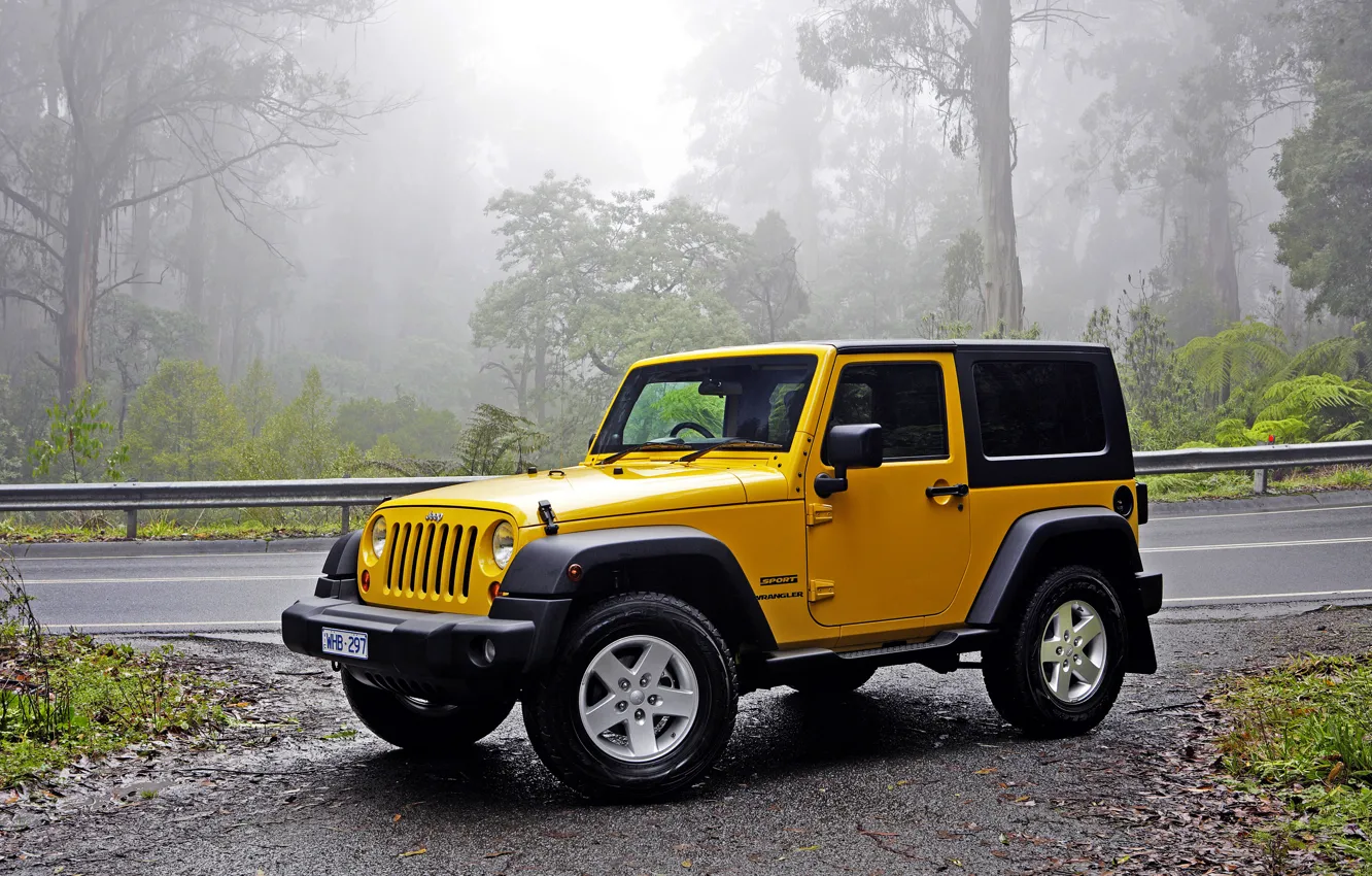 Photo wallpaper jeep, Wrangler, Jeep, Wrangler