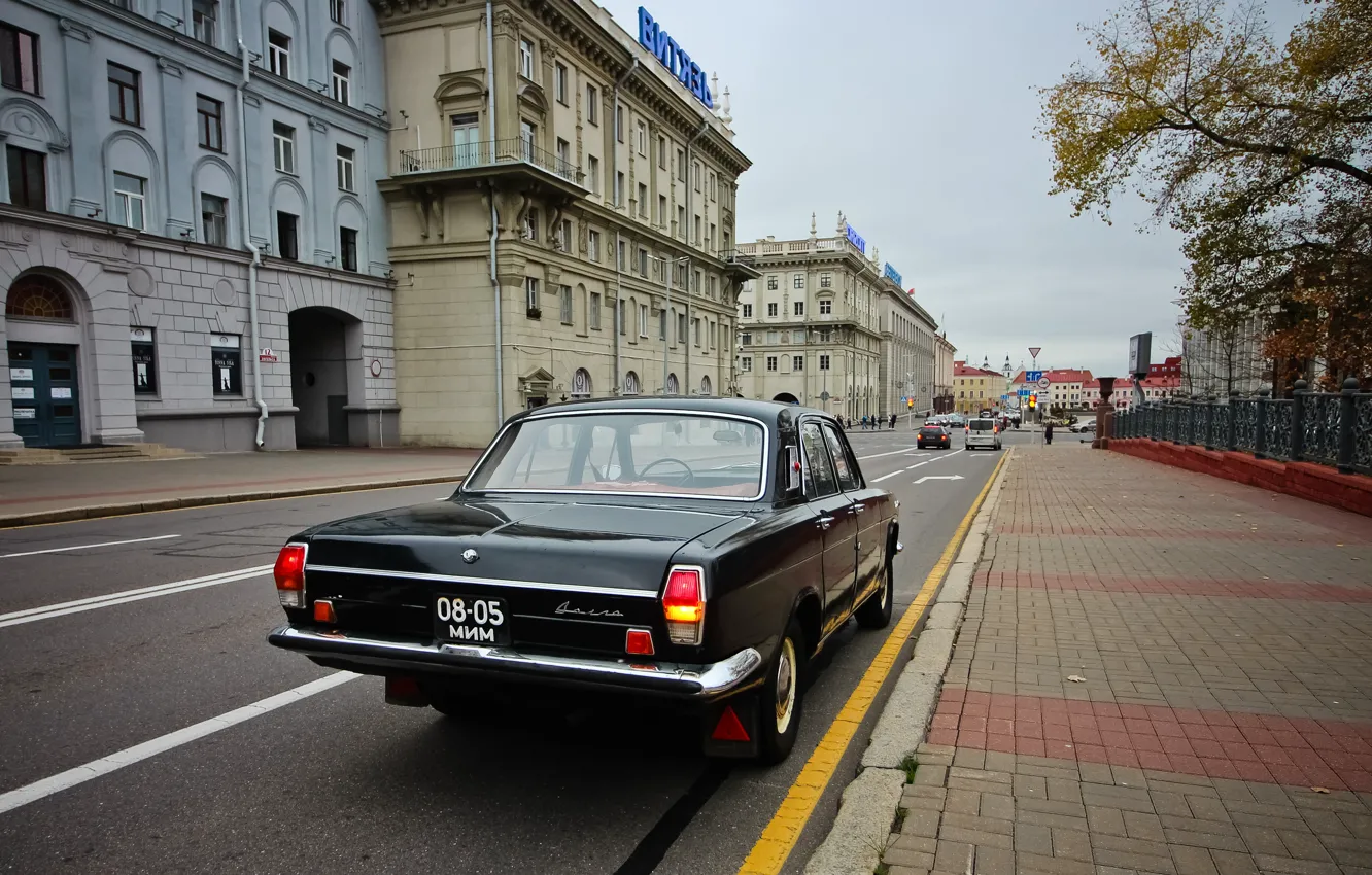 Photo wallpaper USSR, Volga, GAZ-24, Minsk, Volga 24