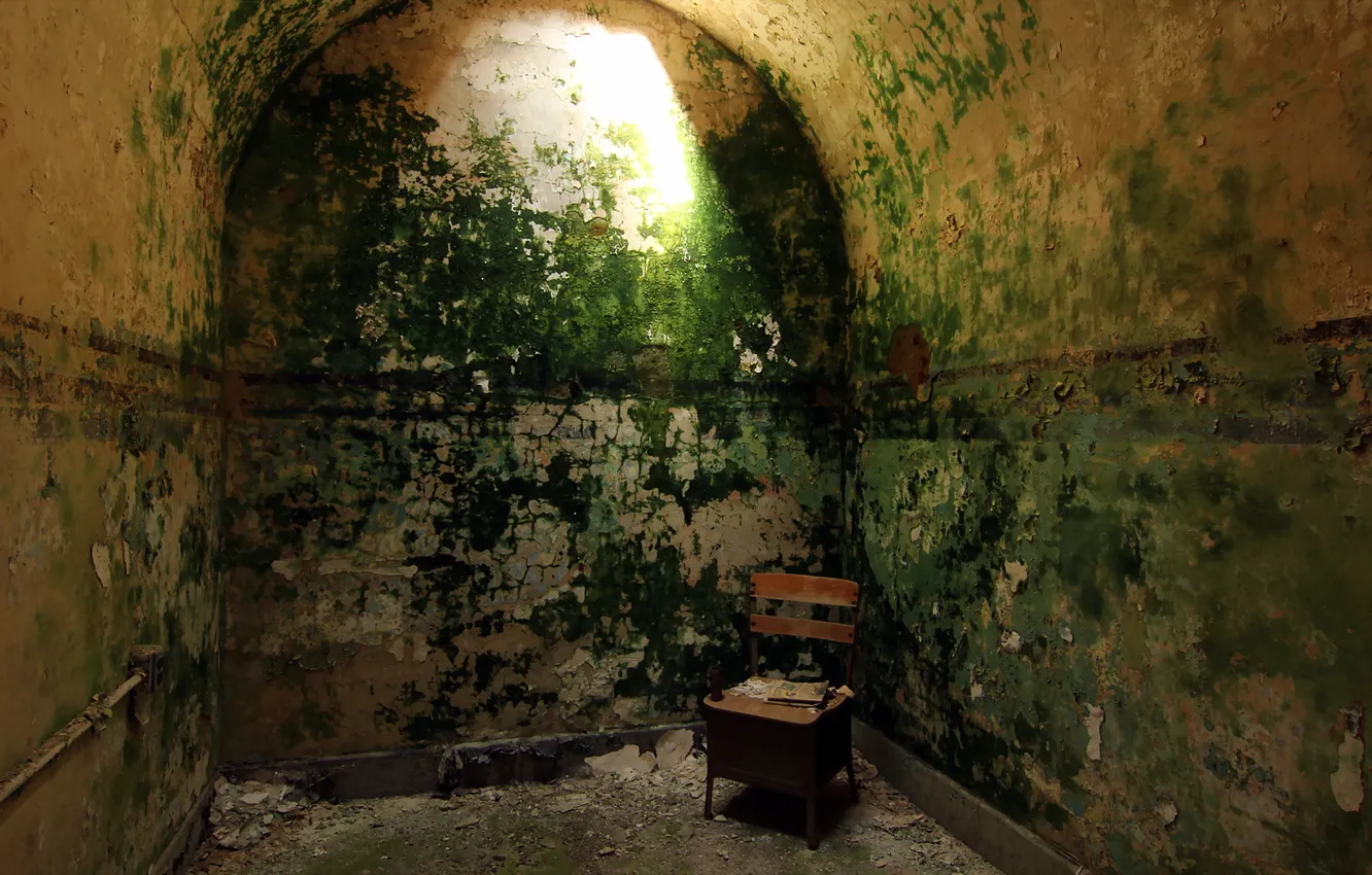 Photo wallpaper interior, camera, prison