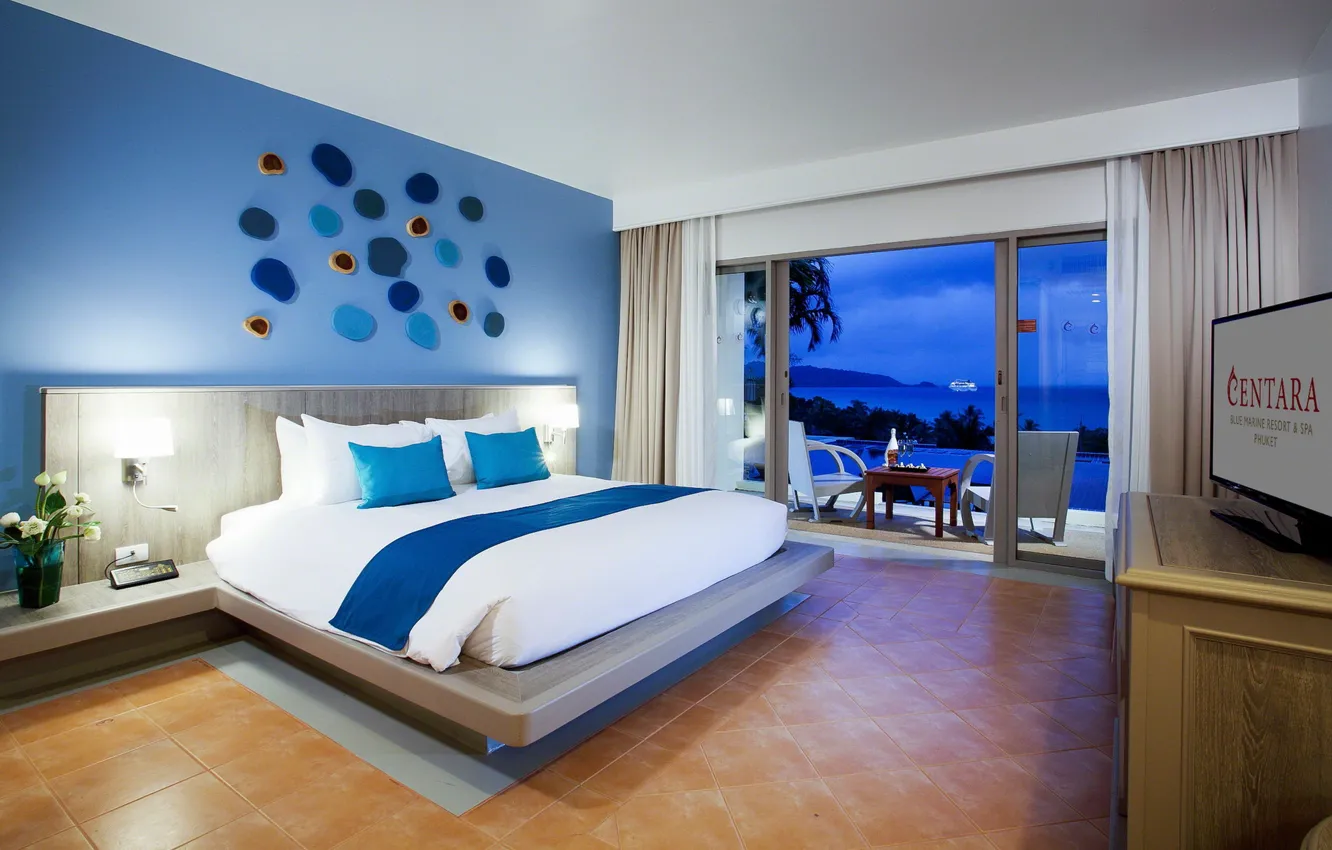 Photo wallpaper ocean, facing, Centara-Blue-Marine-Resort-Spa-Phuket_Premium Deluxe