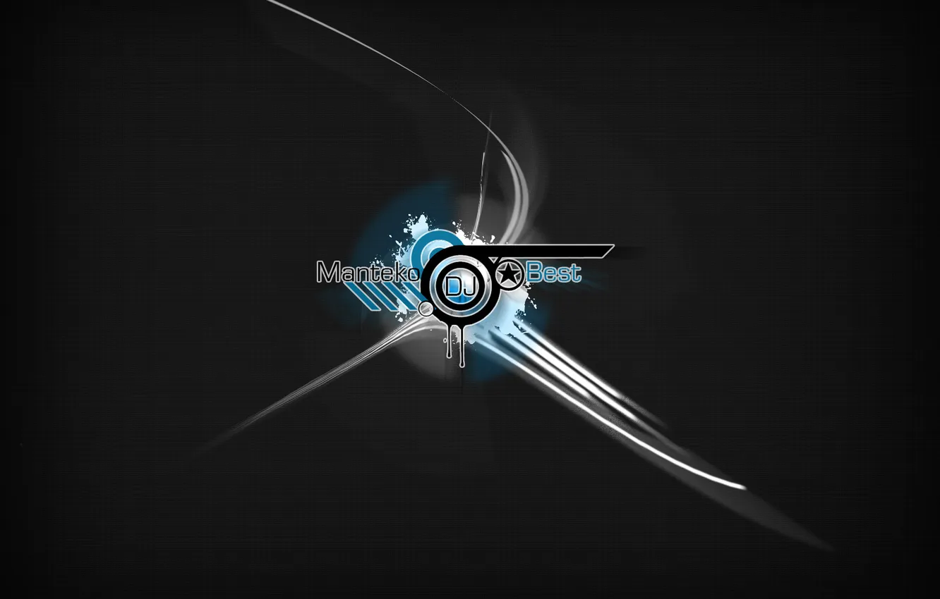 Photo wallpaper blue, color, mini, shades