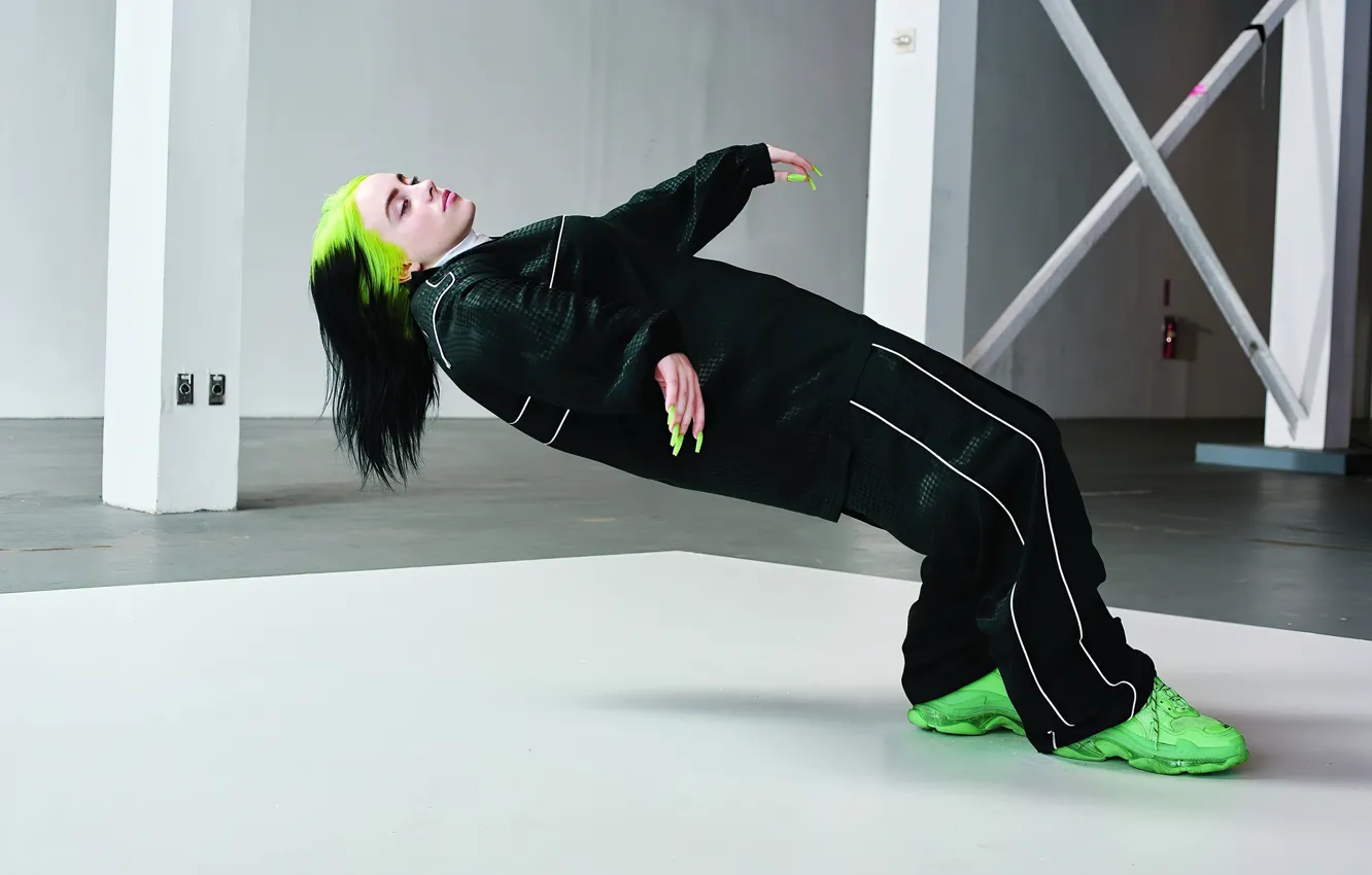 Photo wallpaper singer, celebrity, Billie Eilish, Billy Iles