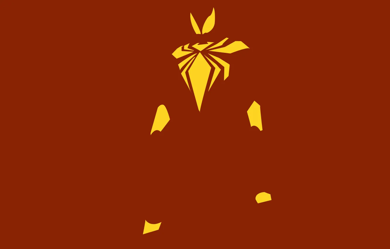 Photo wallpaper hero, comic, Spider-Man, Spiderman, iron spider armor