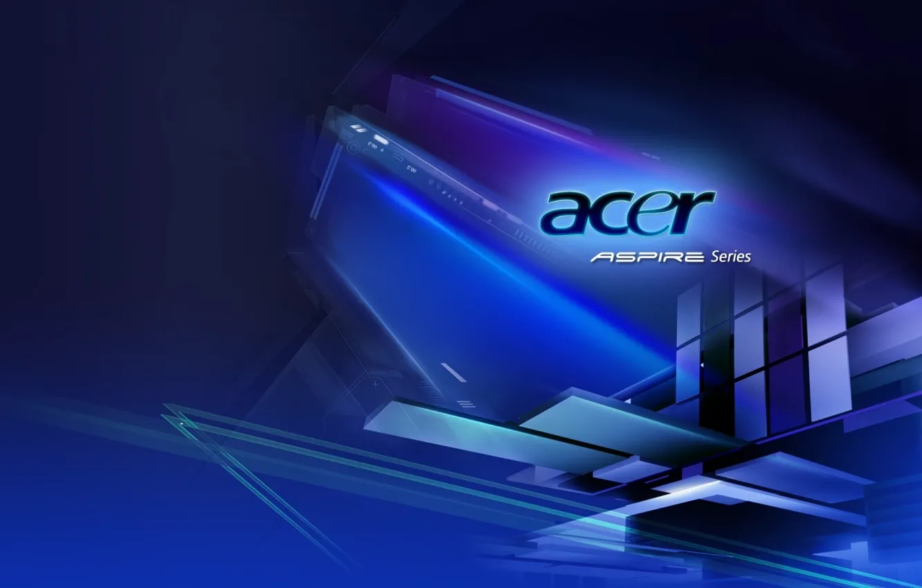 Photo wallpaper laptop, brand, Aspire, Acer