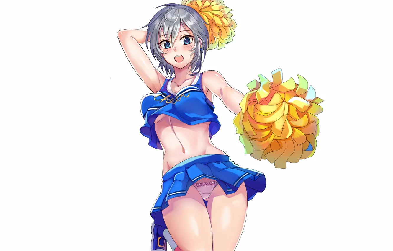 Photo wallpaper girl, sexy, lingerie, Anastasia, cleavage, panties, boobs, anime