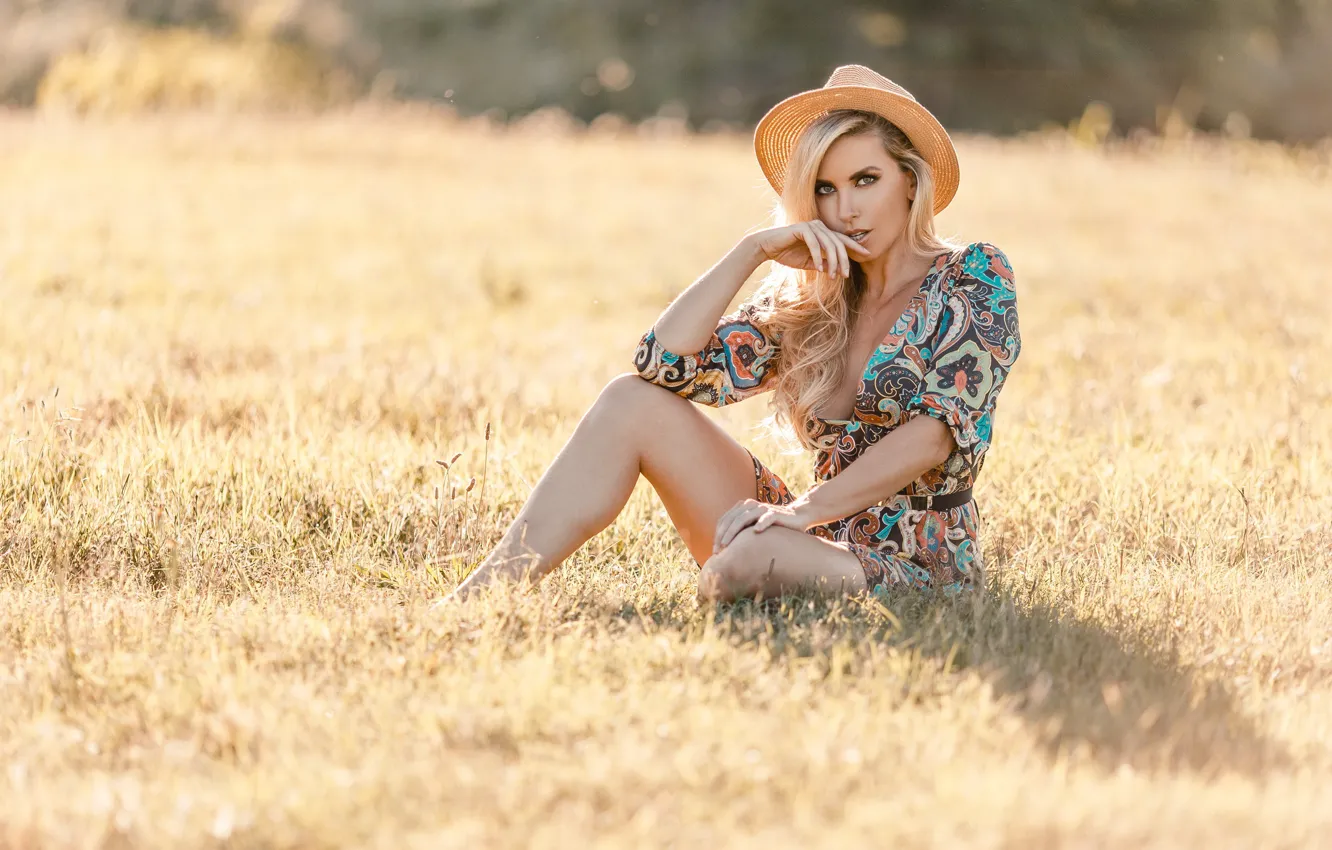 Photo wallpaper summer, girl, Colleene