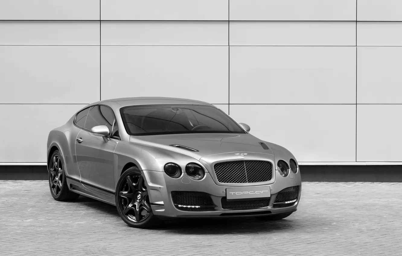 Photo wallpaper wall, power, Bentley Continental GT Bullet