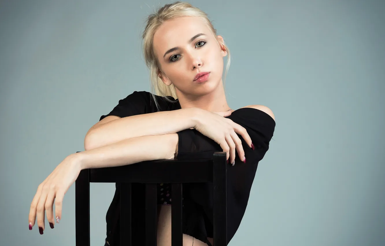 Photo wallpaper look, face, model, cutie, Barbara