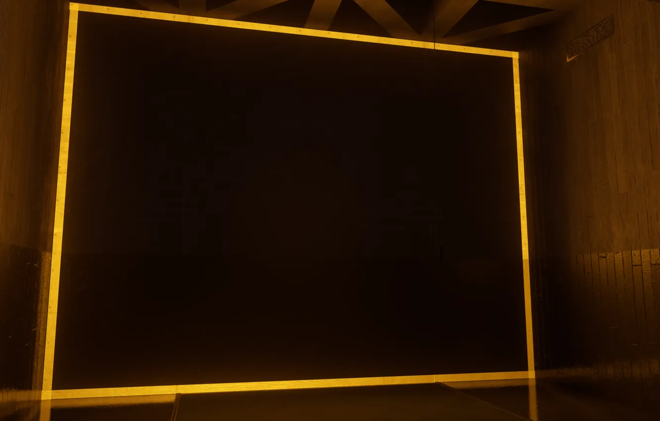 Photo wallpaper abstract, control, yellow, square, Minimalism